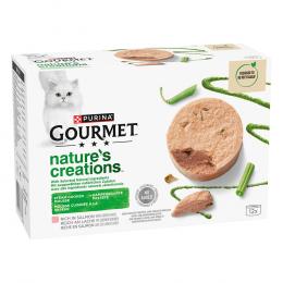 3 + 1 gratis! 4 x Gourmet Nature's Creations - Pastete: Lachs & grüne Bohnen (4 x 12 x 85 g)