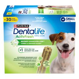3 + 1 gratis! 4 x Purina Dentalife Active Fresh Tägliche Zahnpflege-Snacks - für kleine Hunde (4 x 30 Sticks)