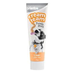 Angebot für 3 + 1 gratis 75 g Briantos Cream Team  4 x 75 g - Kategorie Hund / Hundesnacks / Briantos / Promos.  Lieferzeit: 1-2 Tage -  jetzt kaufen.