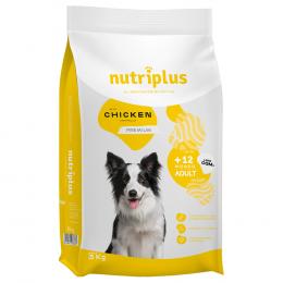 3 kg / 15 kg Nutriplus Adult zum Sonderpreis! - 3 kg Huhn
