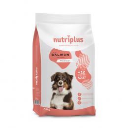 3 kg / 15 kg Nutriplus Adult zum Sonderpreis! - 3 kg Lachs