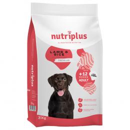 3 kg / 15 kg Nutriplus Adult zum Sonderpreis! - 3 kg Lamm