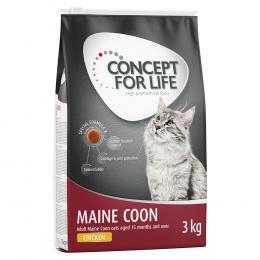 Angebot für 3 kg Concept for Life Adult zum Sonderpreis! - Maine Coon Adult 3 kg - Kategorie Katze / Katzenfutter trocken / Concept for Life / Promotion.  Lieferzeit: 1-2 Tage -  jetzt kaufen.