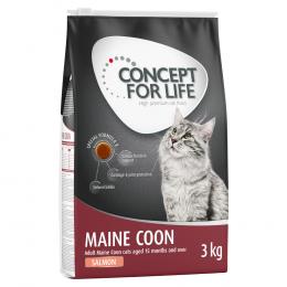 3 kg Concept for Life Adult zum Sonderpreis! - Maine Coon Adult Salmon 3 kg