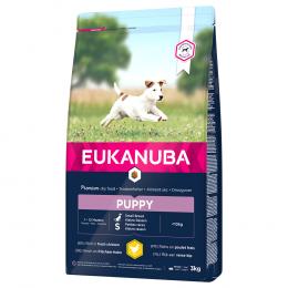 3 kg Eukanuba Puppy Breed Huhn zum Sonderpreis! - Small