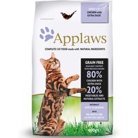 3 x 2 kg | Applaws | Hühnchen und Ente | Trockenfutter | Katze