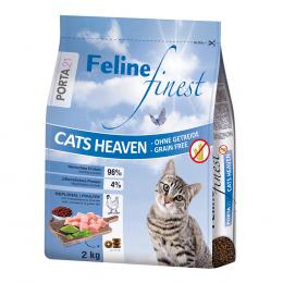 3 x 2 kg Mixpaket Feline Porta 21  - 3 x 2 kg (Finest Sensible, Finest Cats Heaven & Adult Cat)