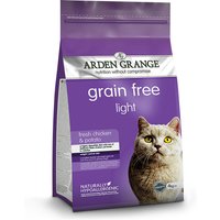 3 x 4 kg | Arden Grange | Light Cat mit frischem Huhn & Kartoffel getreidefrei | Trockenfutter | Katze