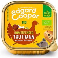 34 x 100 g | Edgard & Cooper | Umwerfender Bio Truthahn | Nassfutter | Hund
