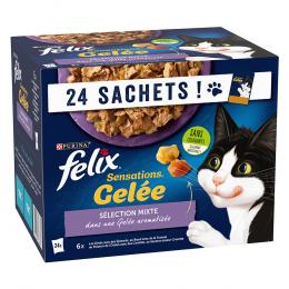 38 + 10 gratis! 48 x 85 g Felix Nassfutter - 