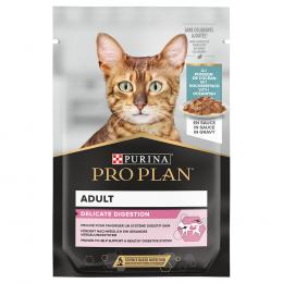 4 + 1 gratis! 30 x 85 g / 120 x 85 g PURINA PRO PLAN - Adult Delicate Digestion Hochseefisch (30 x 85 g)