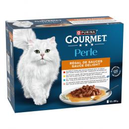 Angebot für 4 + 1 gratis! 5 x Gourmet Perle  - Gemischte Auswahl: Genuss in Sauce 5 x (12 x 85 g) - Kategorie Katzenfutter & Zubehör / Katzenfutter nass / Gourmet Perle/Soup / -.  Lieferzeit: 1-2 Tage -  jetzt kaufen.
