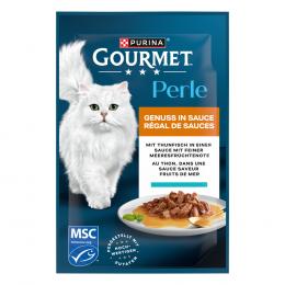 4 + 1 gratis! 5 x Gourmet Perle  - Genuss in Soße: Thunfisch 5 x (26 x 85 g)