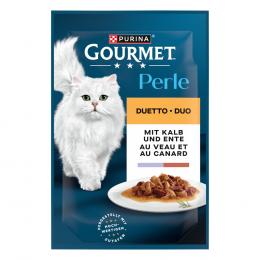4 + 1 gratis! 5 x Gourmet Perle  - Kalb & Ente 5 x (26 x 85 g)