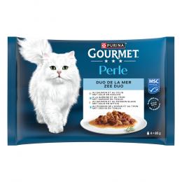 Angebot für 4 + 1 gratis! 5 x Gourmet Perle - Probierpaket: Duo aus dem Meer 5 x (4 x 85 g) - Kategorie Katzenfutter & Zubehör / Katzenfutter nass / Gourmet Perle/Soup / -.  Lieferzeit: 1-2 Tage -  jetzt kaufen.