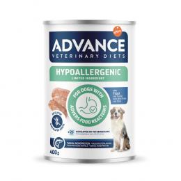 4 + 2 gratis! 6 x 400 g Advance Veterinary Diets - Hypoallergenic: Forelle