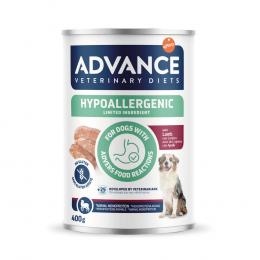 4 + 2 gratis! 6 x 400 g Advance Veterinary Diets - Hypoallergenic: Lamm