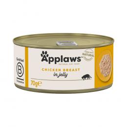 4 + 2 gratis! 6 x 70 g Applaws - in Soße: Thunfischfilet mit Garnelen