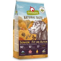 4 kg | GranataPet | Senior Fit im Alter Natural Taste | Trockenfutter | Hund