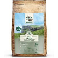 4 kg | Wildes Land | Lamm mit Reis und Wildkräutern Classic Adult | Trockenfutter | Hund