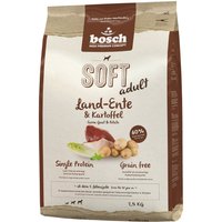 4 x 2,5 kg | bosch | Adult Land Ente & Kartoffel HPC Soft | Trockenfutter | Hund