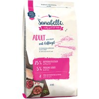 4 x 2 kg | Sanabelle | Adult Geflügel Original | Trockenfutter | Katze
