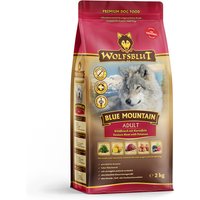 4 x 2 kg | Wolfsblut | Blue Mountain - Wildfleisch mit Kartoffeln Adult | Trockenfutter | Hund