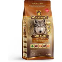 4 x 2 kg | Wolfsblut | Deep Glade - Rothirsch und Wasserbüffel Small Breed | Trockenfutter | Hund