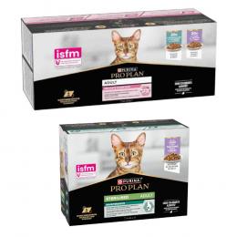 40 x 85 g PURINA PRO PLAN Adult + 10 x 85 g Sterilised Maintenance gratis! - 40 x 85 g Delicate Meeresfisch & Truthahn + 10 x 85 g Truthahn