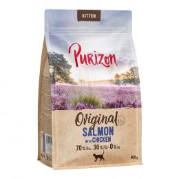 400 g Purizon zum Probierpreis! - Kitten Lachs mit Huhn