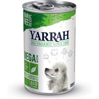 48 x 380 g | Yarrah | Bio-Vega mit Cranberries | Nassfutter | Hund