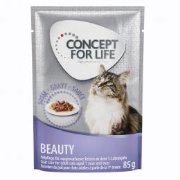 48 x 85 g Concept for Life - 10 € Rabatt! -  Beauty in Soße