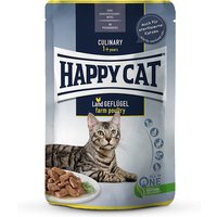 48 x 85 g | Happy Cat | Meat in Sauce Land Geflügel Culinary | Nassfutter | Katze