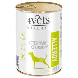 Angebot für 4Vets Natural Allergy 400 g - 12 x 400 g - Kategorie Hund / Hundefutter nass / 4vets / -.  Lieferzeit: 1-2 Tage -  jetzt kaufen.