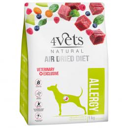 4Vets Natural Allergy Hundetrockenfutter - Sparpaket: 2 x 1 kg
