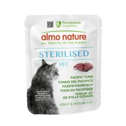 5 + 1 gratis! 6 x 50 g Almo Nature HFC Sterilised - Pazifikthunfisch