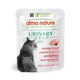 5 + 1 gratis! 6 x 50 g Almo Nature HFC Urinary Help - Hühnerfilet mit Cranberrys