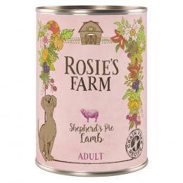 5 + 1 gratis! Rosie's Farm Adult 6 x 400 g - Lamm