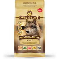 500 g | Wolfsblut | Wild Duck & Turkey - Ente, Truthahn und Süßkartoffel Adult | Trockenfutter | Hund