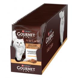 52 x 85 g Purina GOURMET A la Carte zum Sonderpreis! - Truthahn und Gemüse