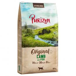 6,5 kg Purizon Katzenfutter zum Sonderpreis! - Sterilised Adult Lamm mit Fisch