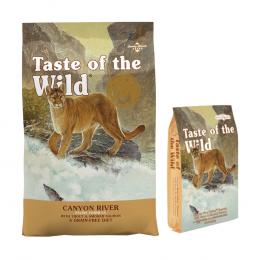 6,6 kg + 2 kg gratis! 8,6 kg Taste of the Wild  - Canyon River Feline