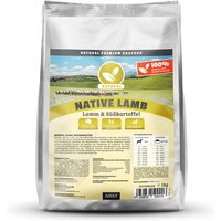 6 x 1 kg | Natural | Native Lamb mit Lamm | Trockenfutter | Hund