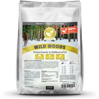 6 x 1 kg | Natural | Wild Woods mit Wildschwein | Trockenfutter | Hund