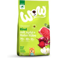 6 x 1 kg | WOW | Minis Rind Adult | Trockenfutter | Hund