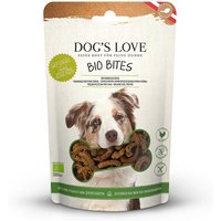 6 x 150 g | Dog’s Love | Bites Gelfügel Bio | Snack | Hund