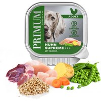 6 x 150 g | Primum | Huhn mit Quinoa | Nassfutter | Hund