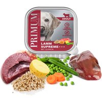 6 x 150 g | Primum | Lamm mit Quinoa | Nassfutter | Hund