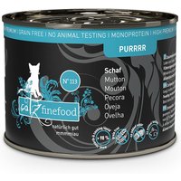 6 x 200 g | catz finefood | No.113 Schaf Purrrr | Nassfutter | Katze