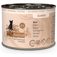 6 x 200 g | catz finefood | No.9 Wild Classic | Nassfutter | Katze
